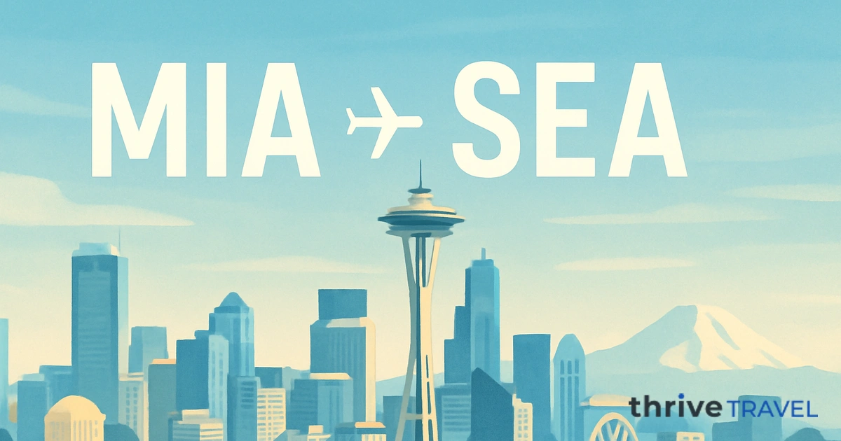Miami to Seattle