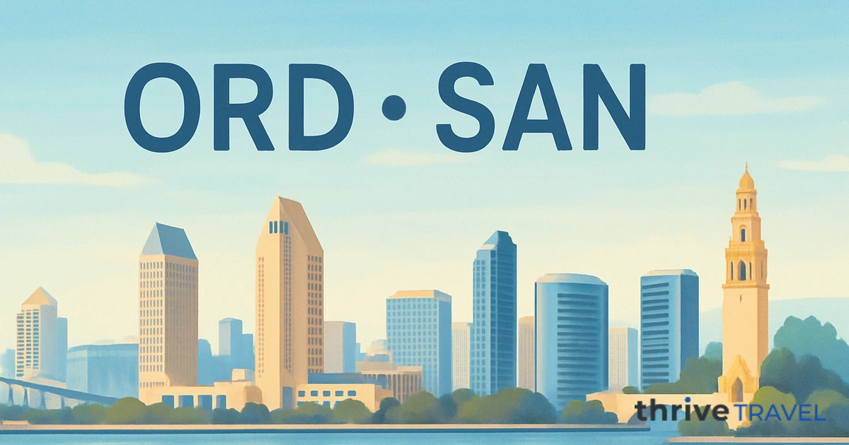 Chicago to San Diego