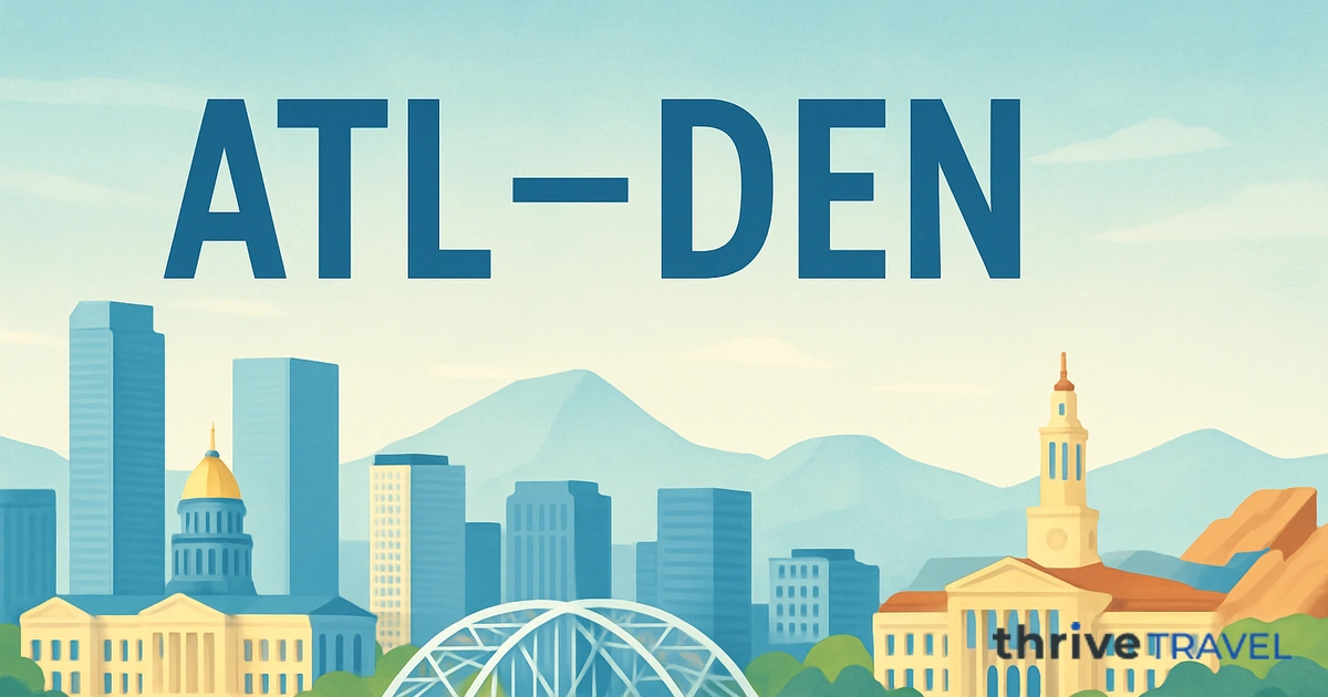 Atlanta to Denver