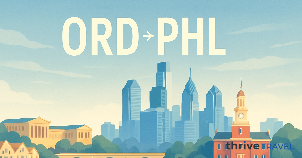 Chicago to Philadelphia