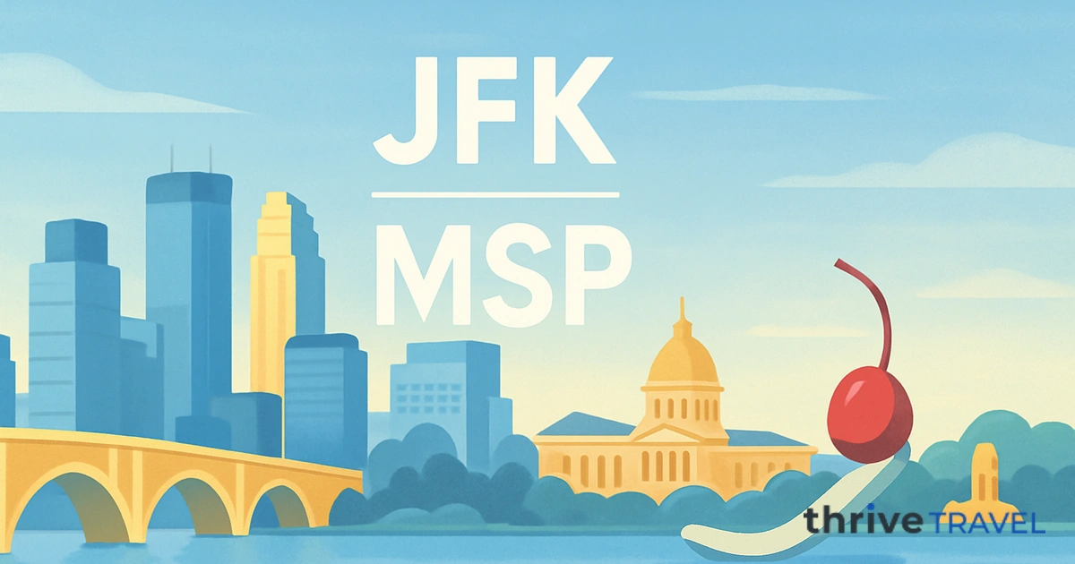New York to Minneapolis