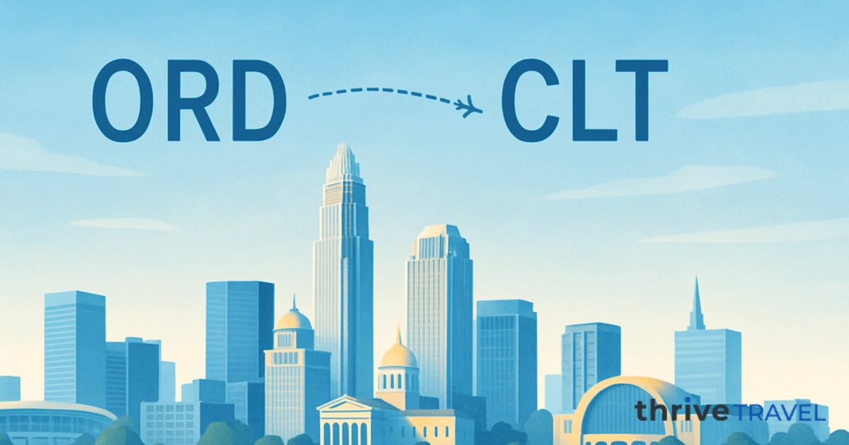 Chicago to Charlotte