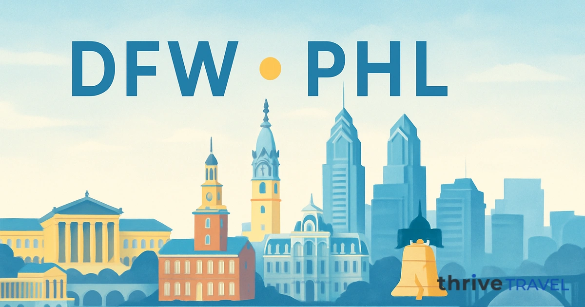 Dallas to Philadelphia