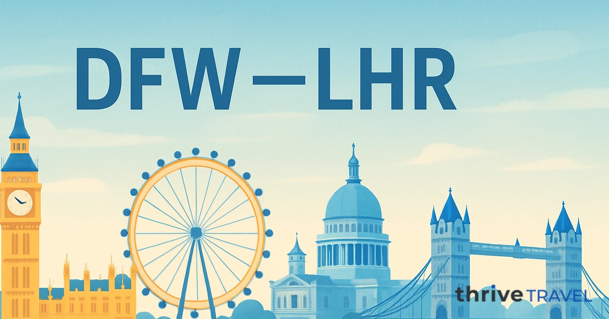 Dallas to London