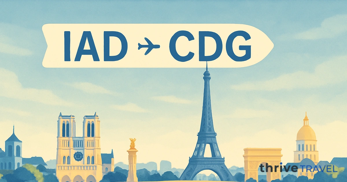 Washington to Paris