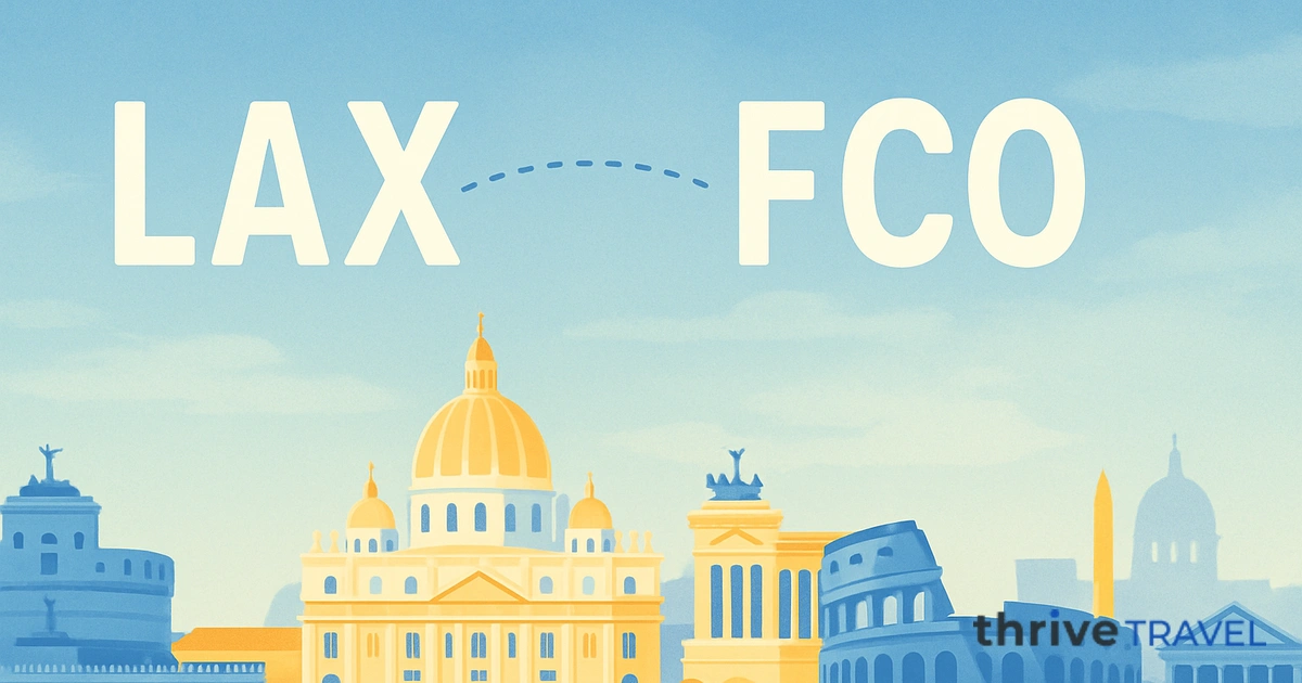 Los Angeles to Rome