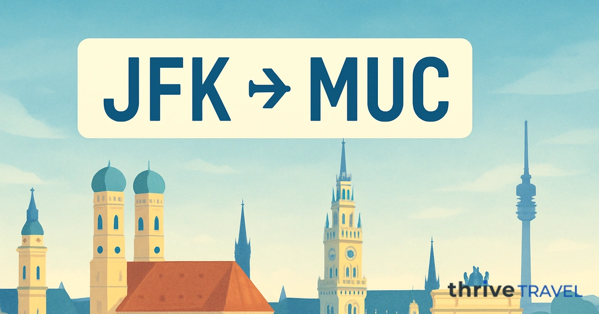 New York to Munich