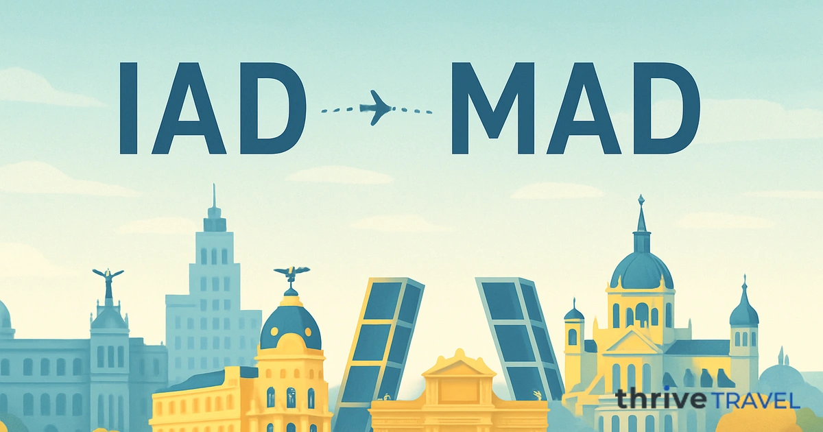 Washington to Madrid