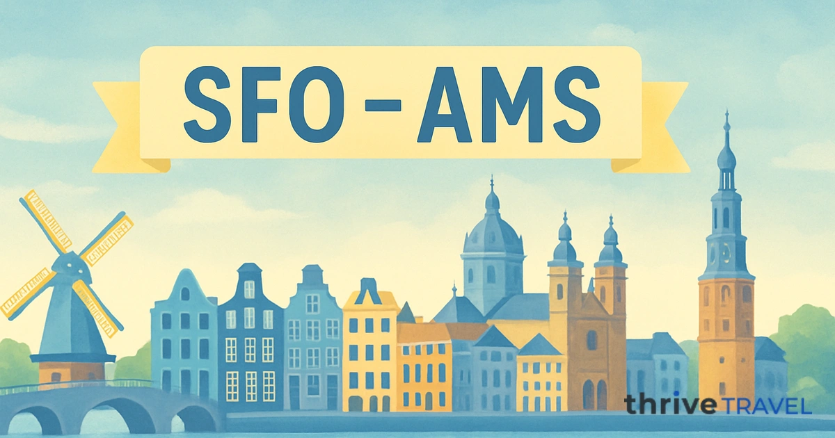 San Francisco to Amsterdam