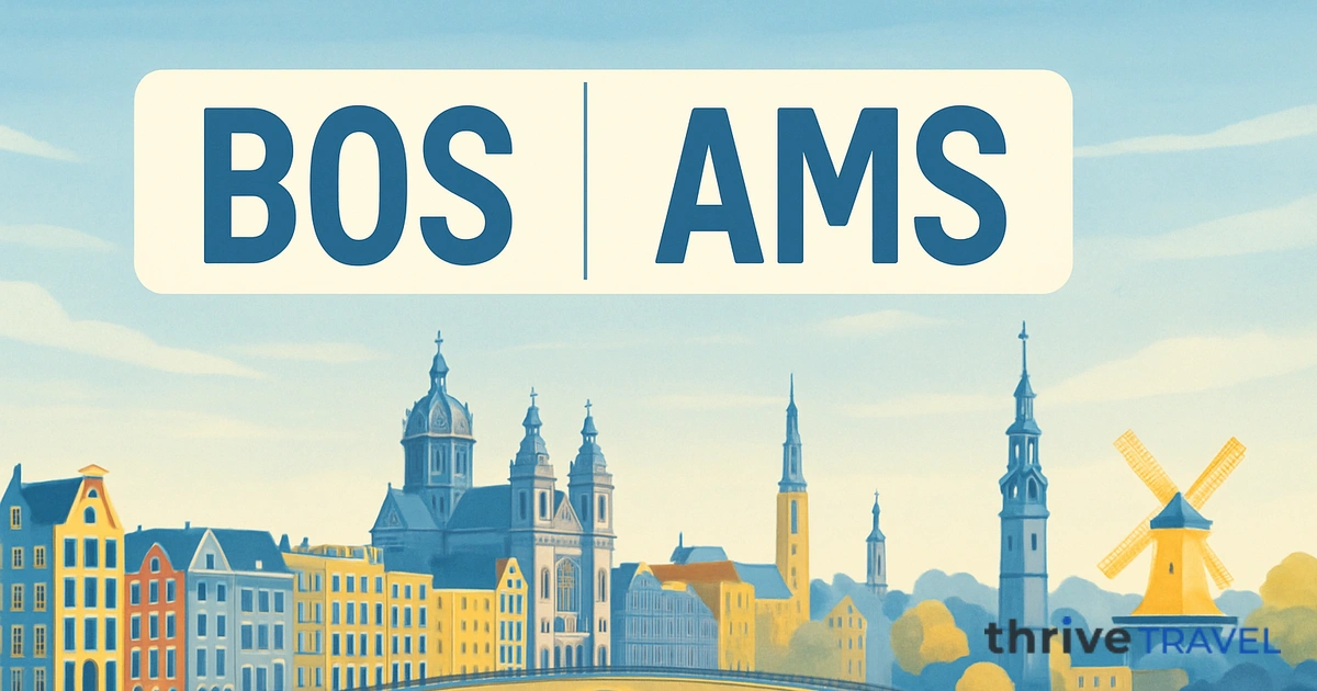 Boston to Amsterdam