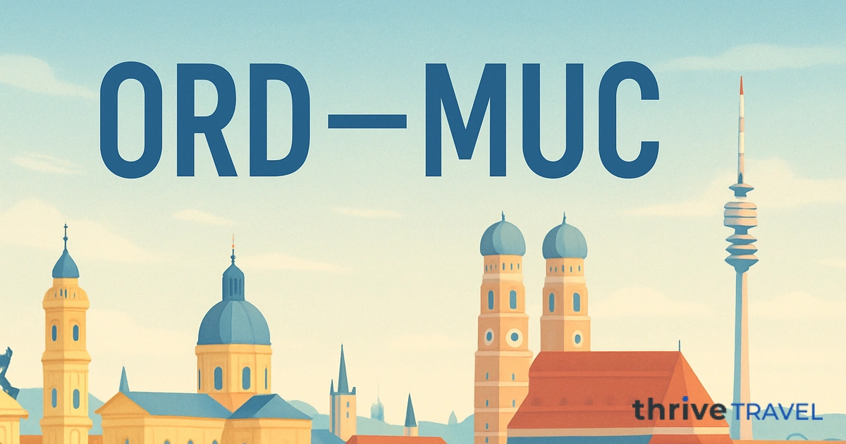 Chicago to Munich