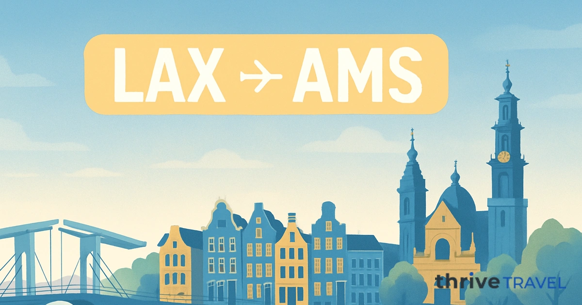 Los Angeles to Amsterdam