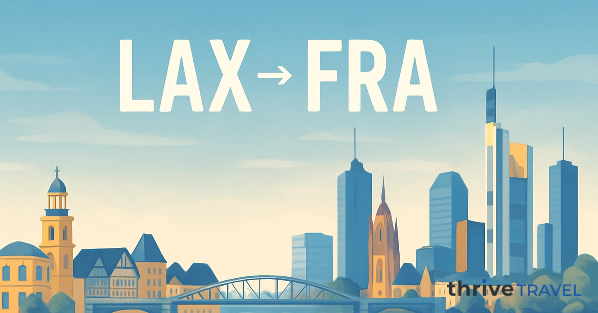Los Angeles to Frankfurt