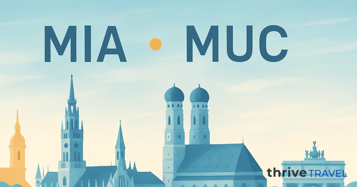 Miami to Munich