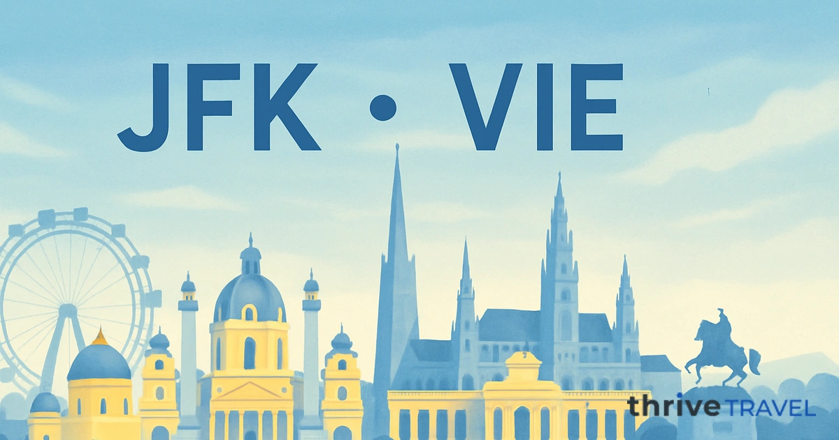 New York to Vienna