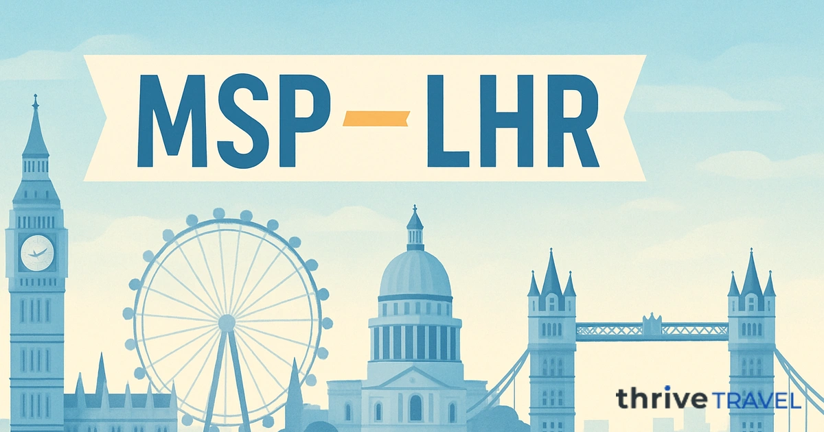 Minneapolis to London