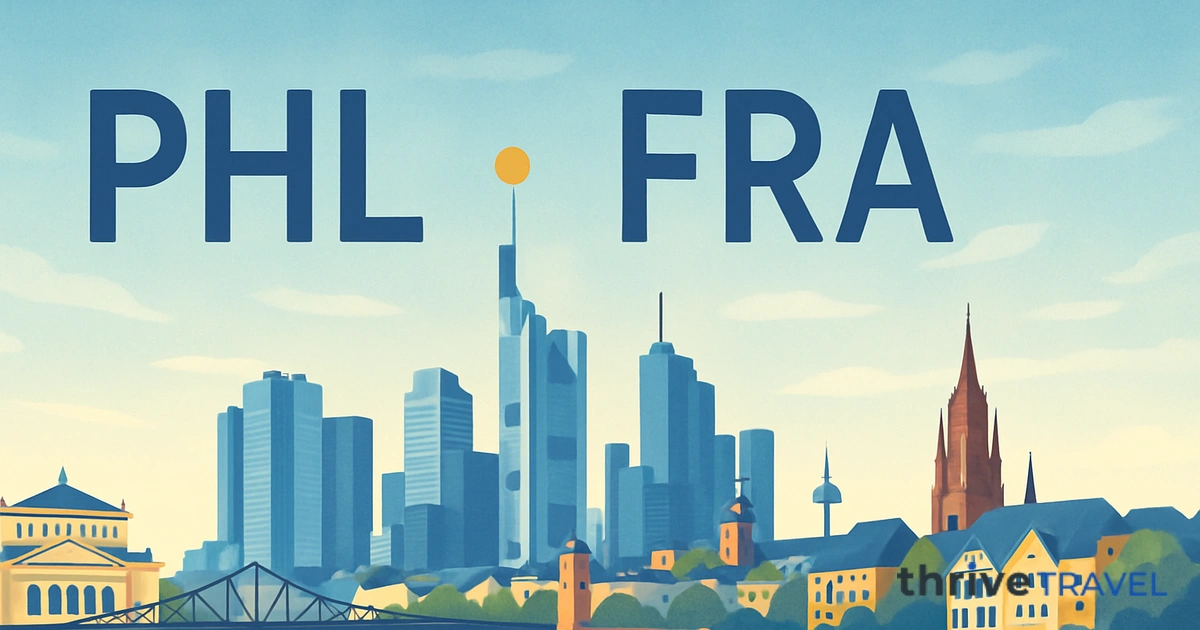 Philadelphia to Frankfurt