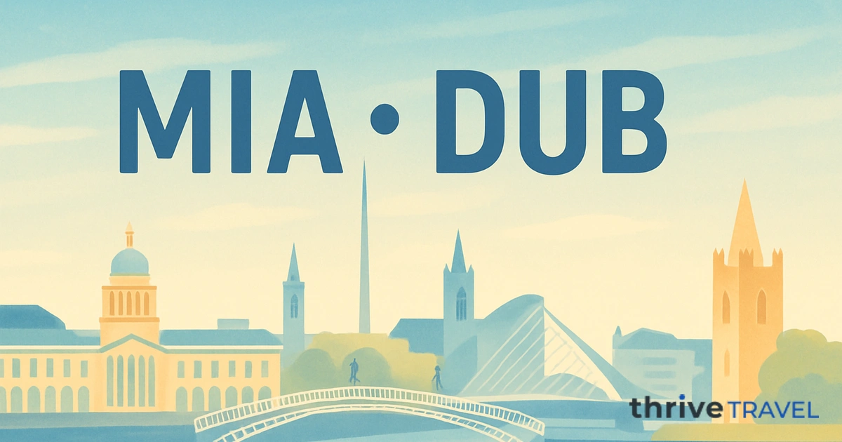 Miami to Dublin