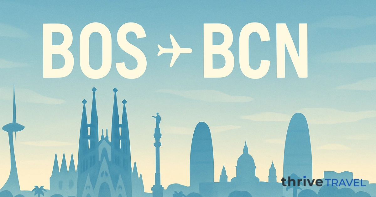Boston to Barcelona