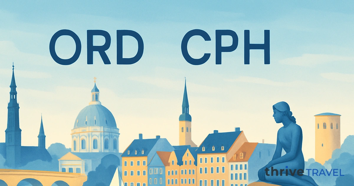 Chicago to Copenhagen