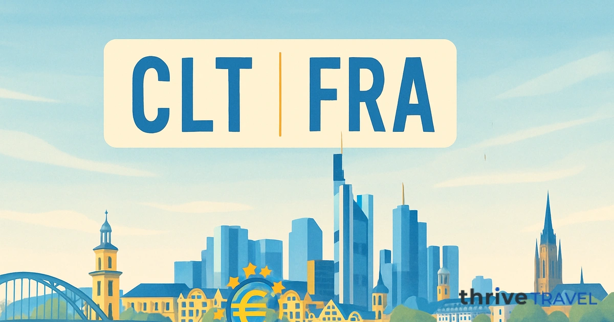 Charlotte to Frankfurt