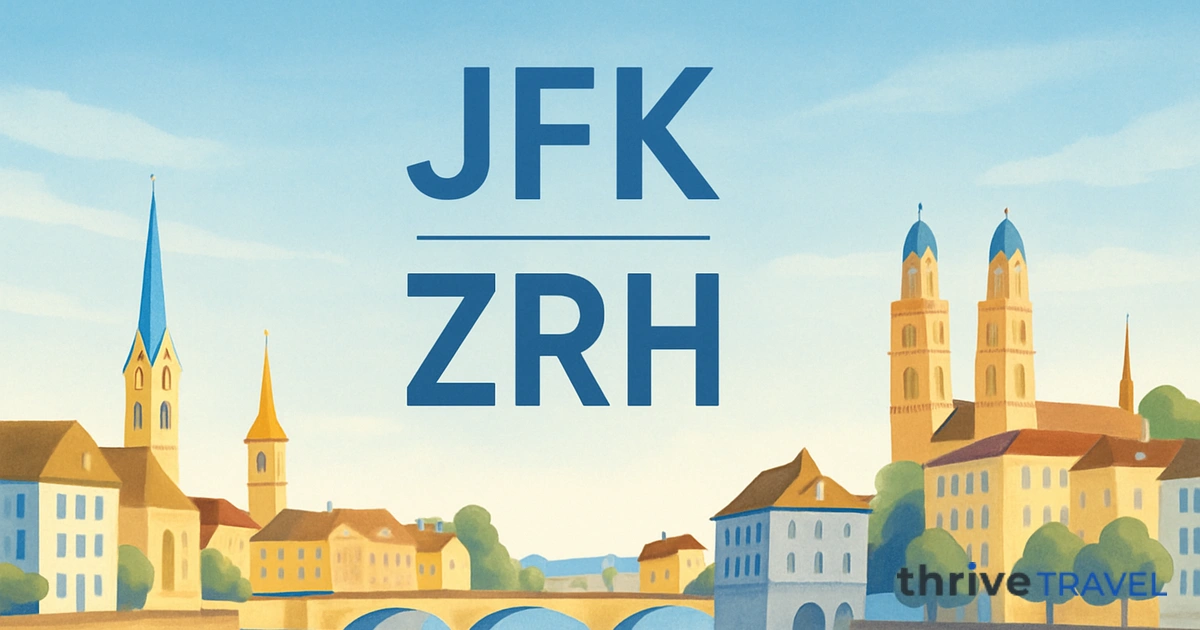 New York to Zurich