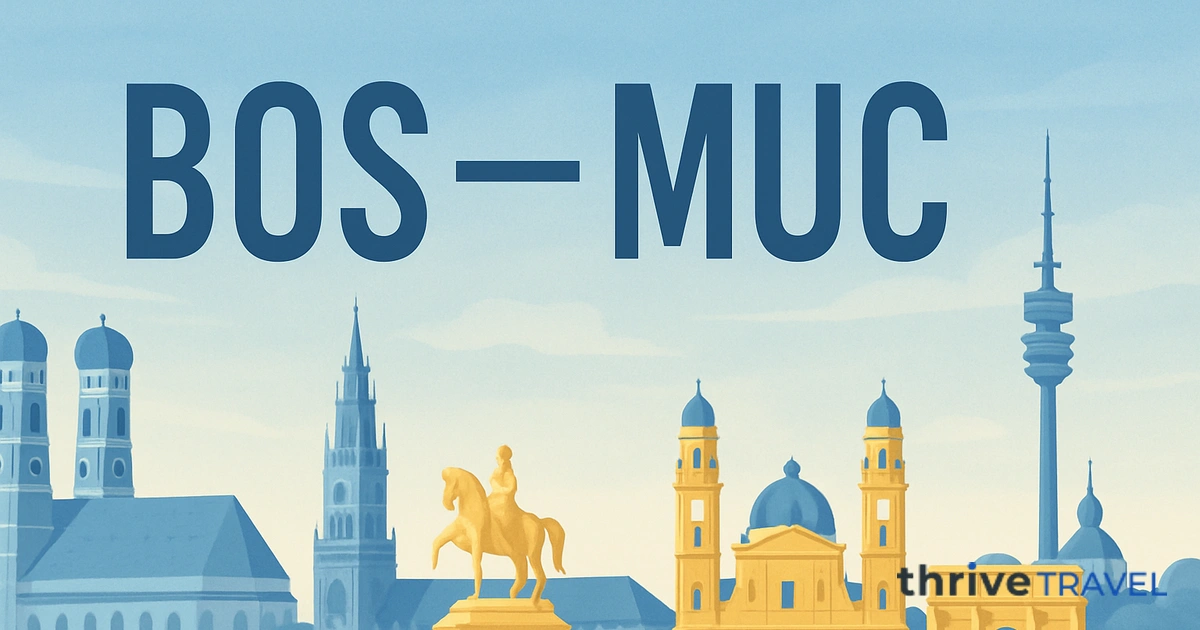 Boston to Munich