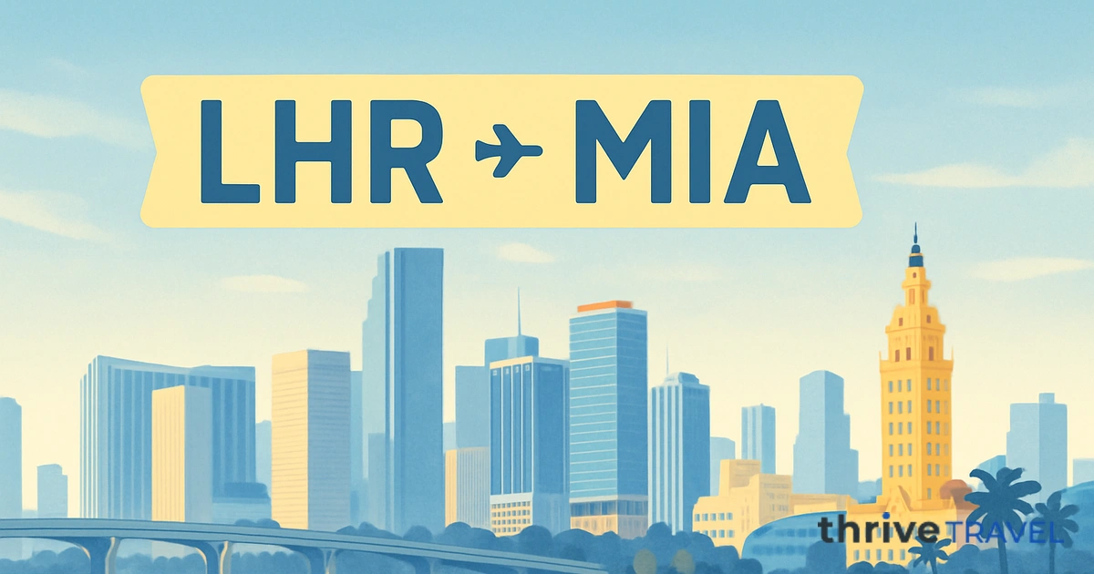 London to Miami