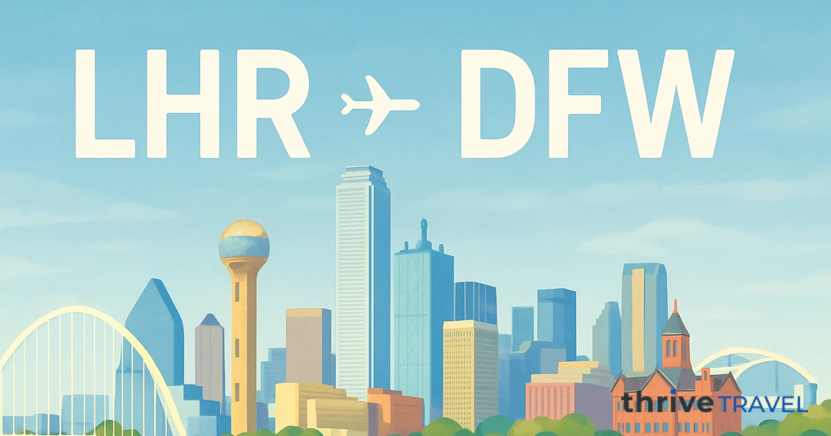 London to Dallas