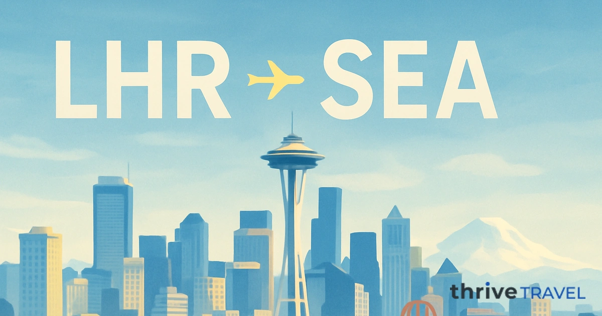 London to Seattle