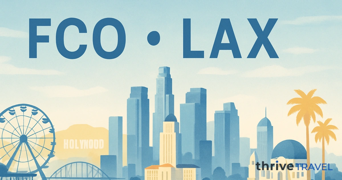 Rome to Los Angeles