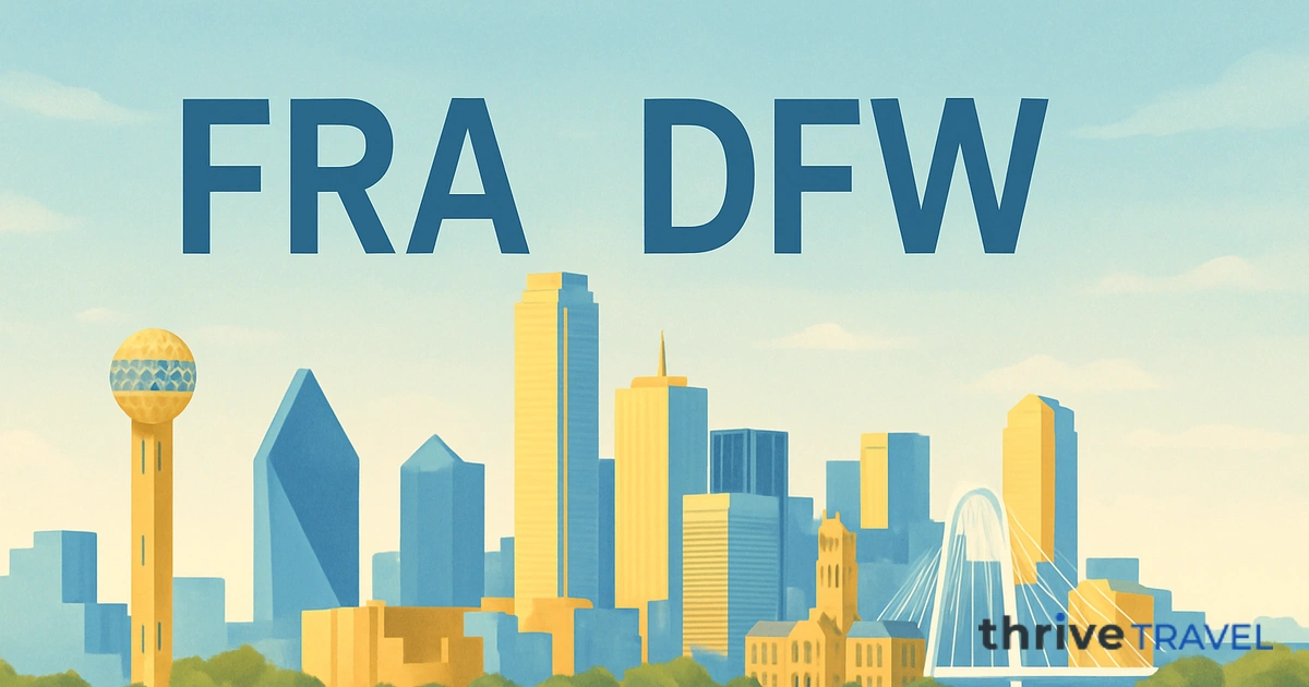 Frankfurt to Dallas
