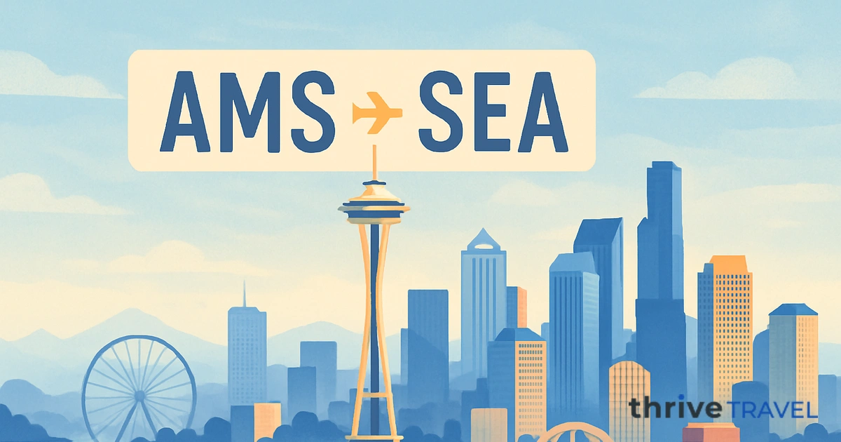 Amsterdam to Seattle