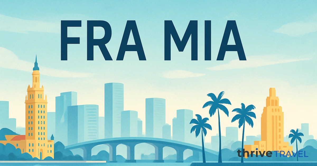 Frankfurt to Miami