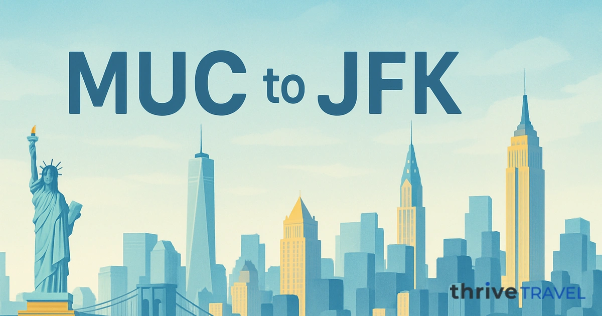 Munich to New York
