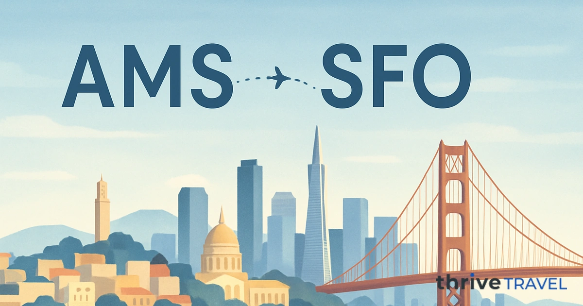 Amsterdam to San Francisco