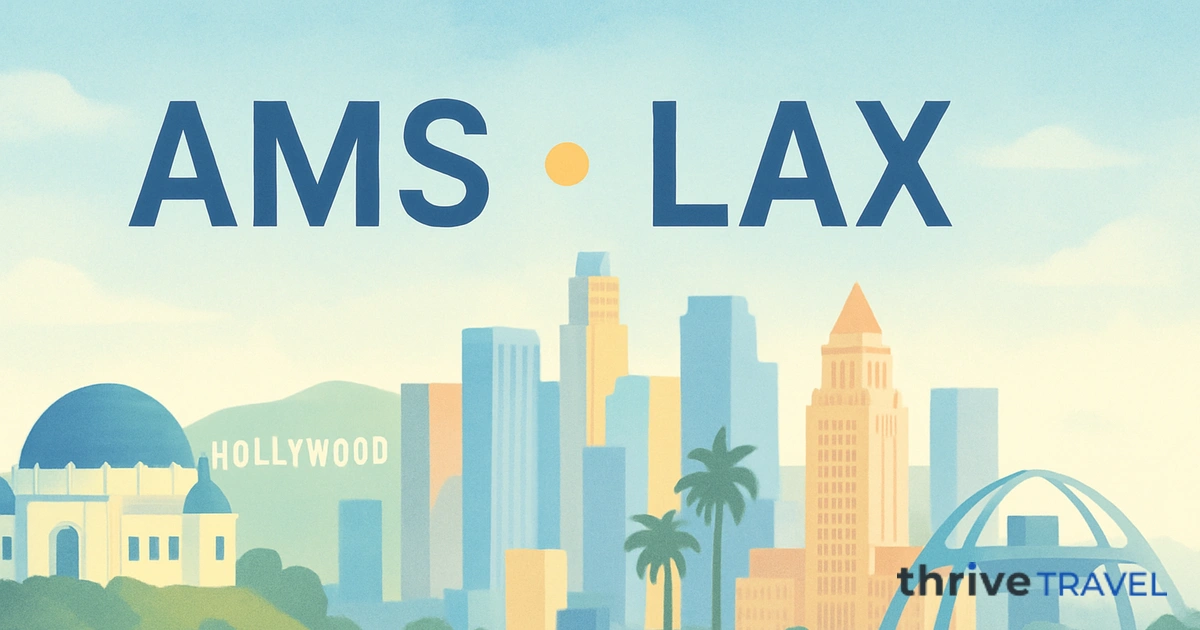 Amsterdam to Los Angeles