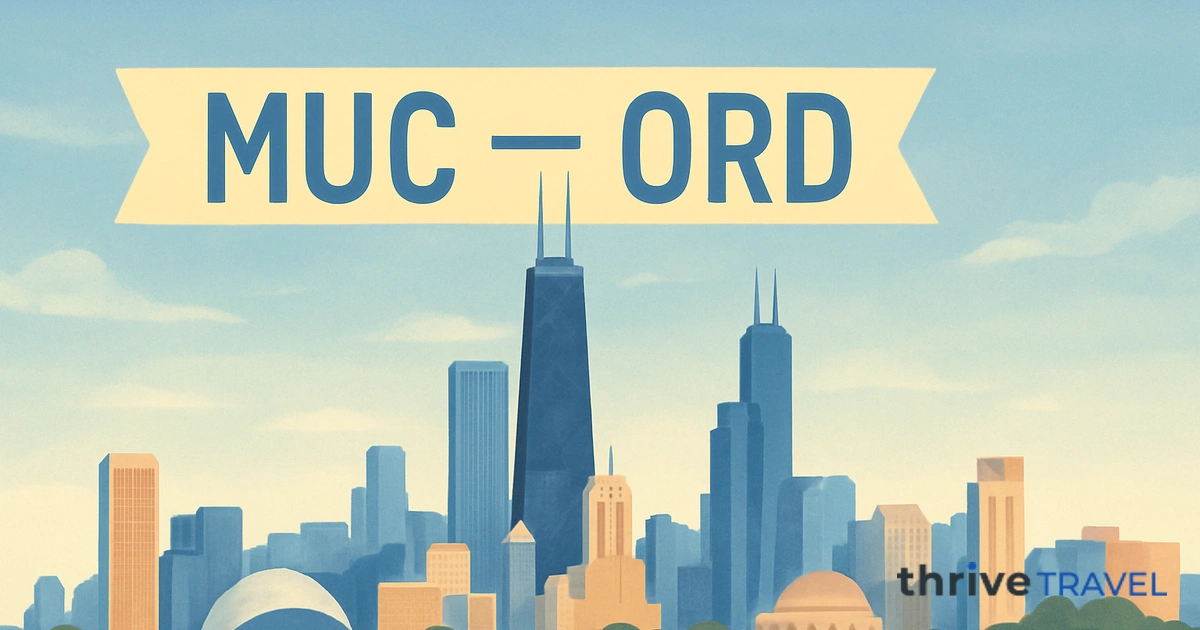 Munich to Chicago