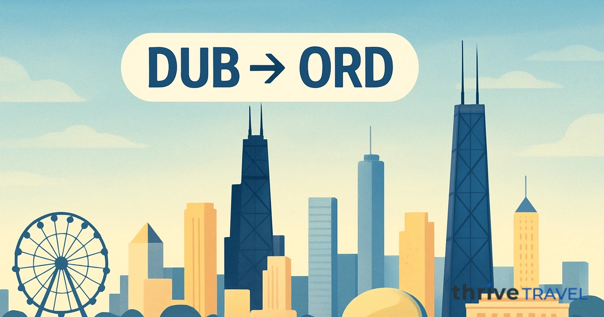 Dublin to Chicago