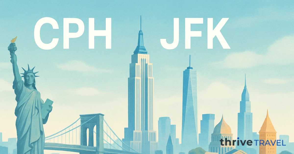 Copenhagen to New York