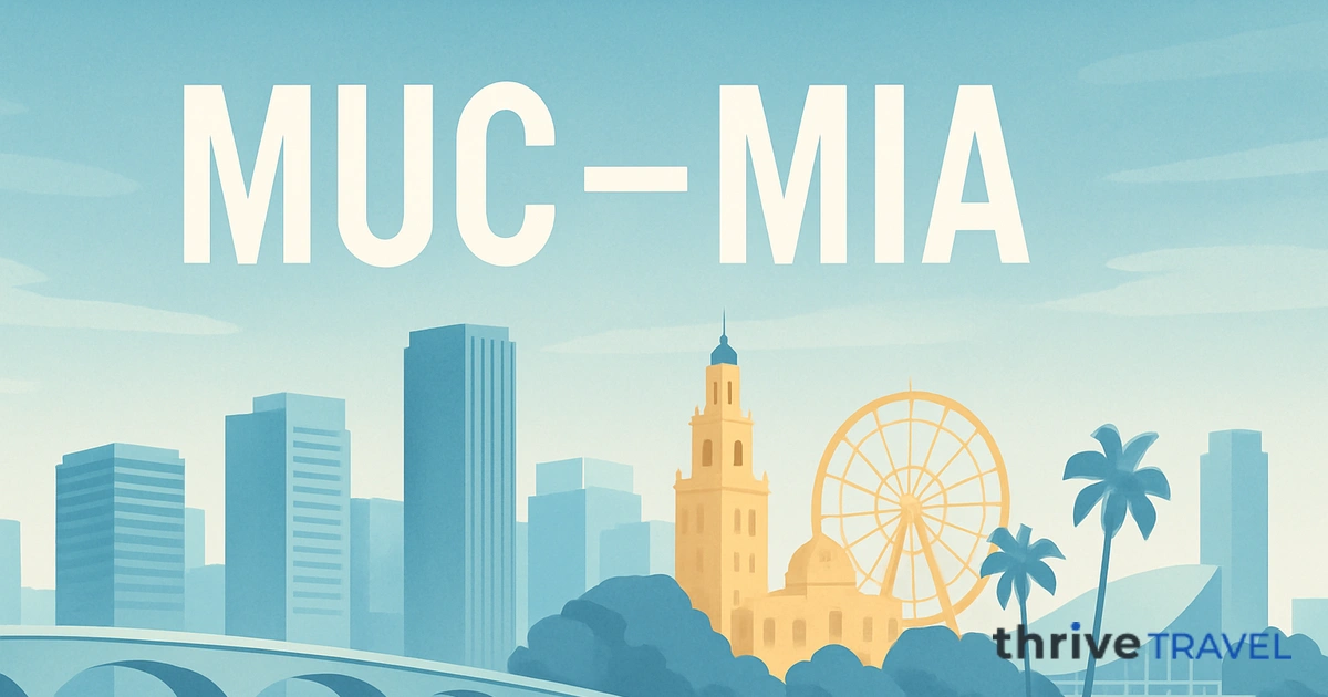 Munich to Miami