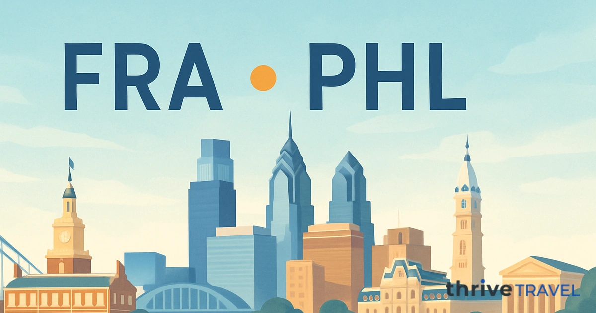 Frankfurt to Philadelphia