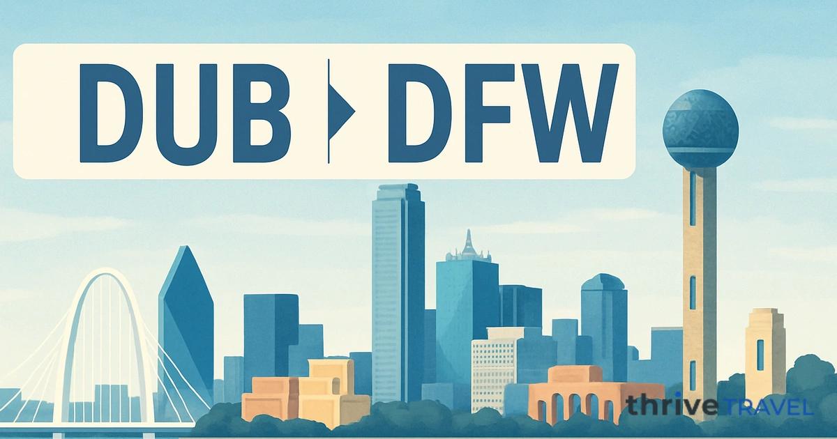 Dublin to Dallas
