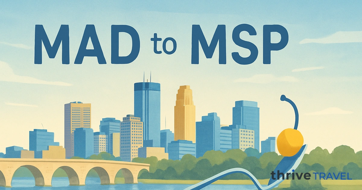 Madrid to Minneapolis