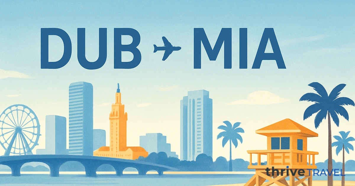 Dublin to Miami