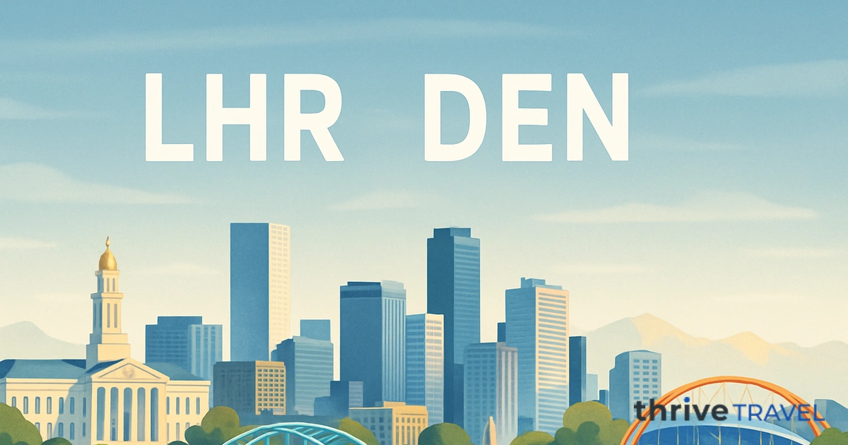 London to Denver