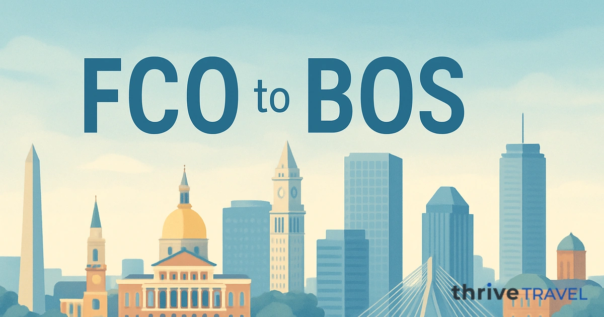 Rome to Boston