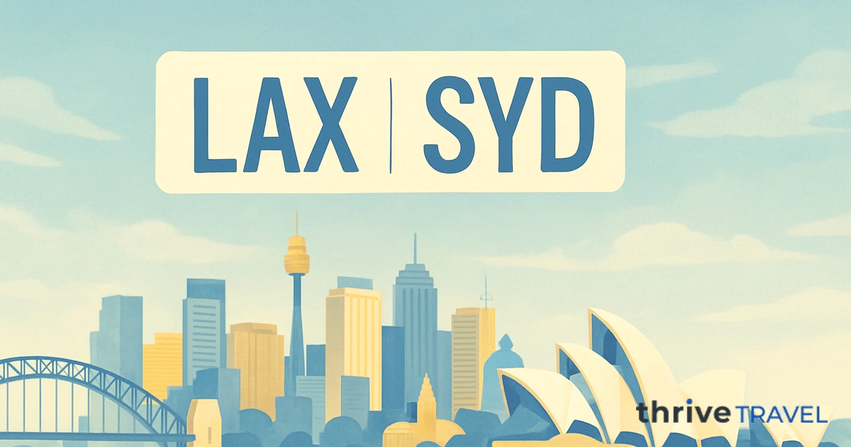 Los Angeles to Sydney