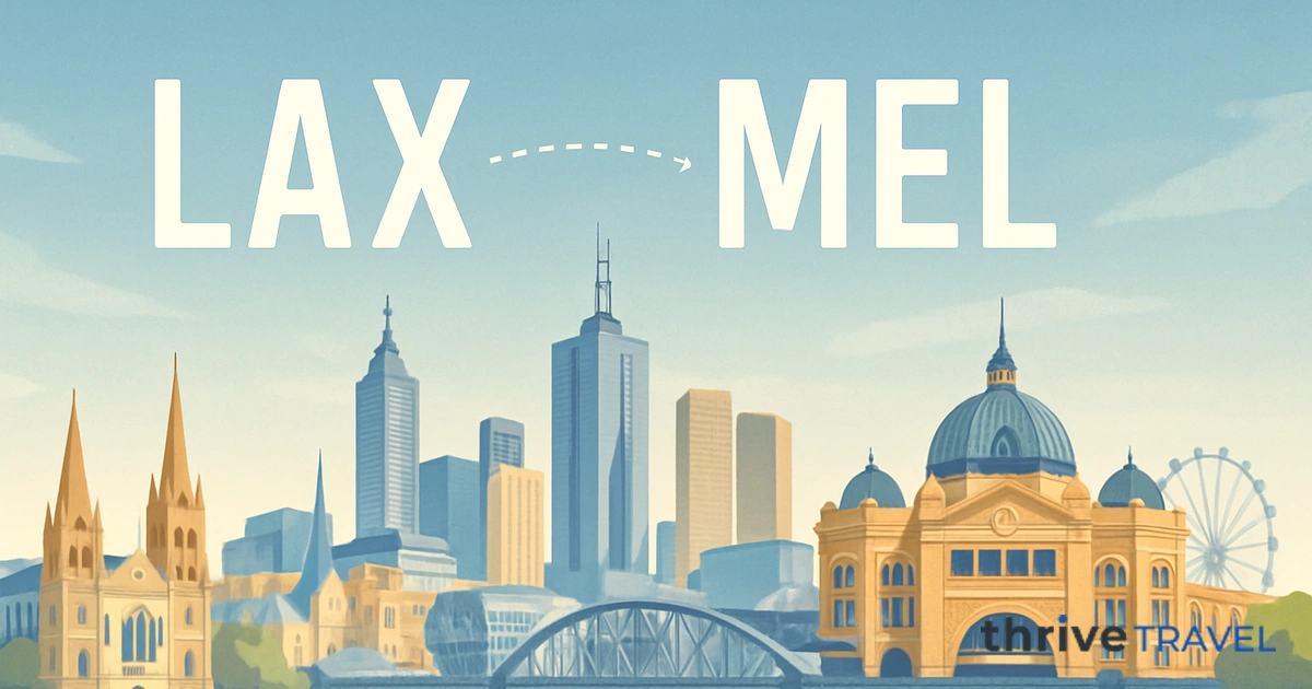 Los Angeles to Melbourne