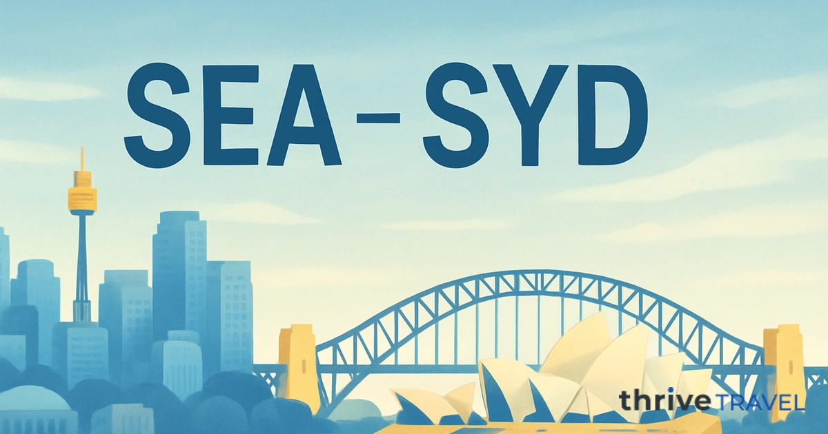 Seattle to Sydney